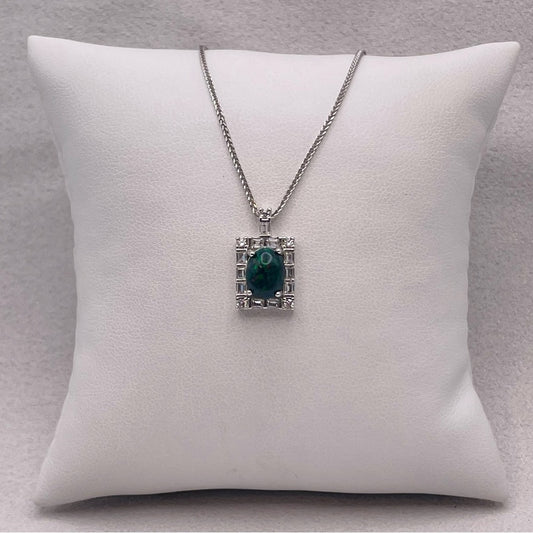 Ethiopian Opal S925 Sterling Silver Pendant