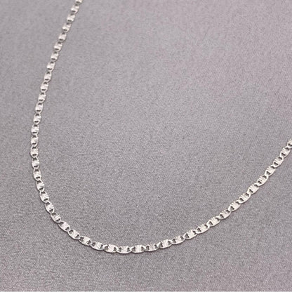 S925 Sterling Silver Mariner Link Chain
