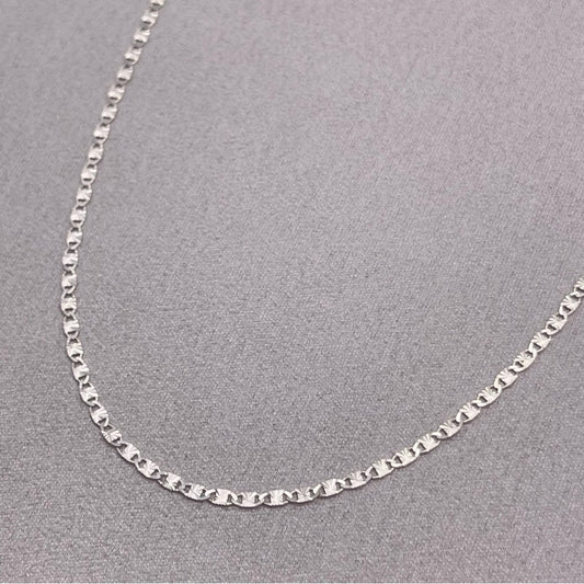 S925 Sterling Silver Mariner Link Chain