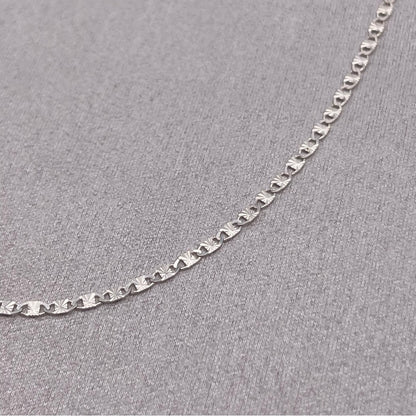 S925 Sterling Silver Mariner Link Chain
