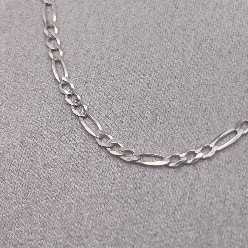 S925 Sterling Silver Cuban Link Chain