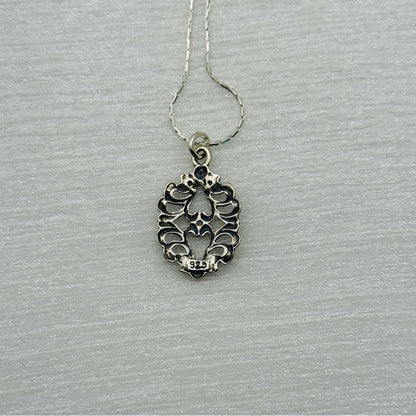 Amethyst S925 Handmade Floral Necklace