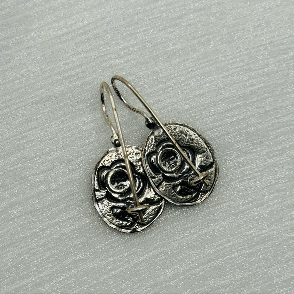 Freshwater Pearl S925 Rose Earrings