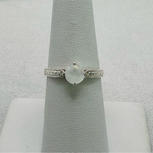 Rainbow Moonstone Ring