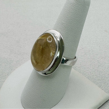 Golden Rutile Ring