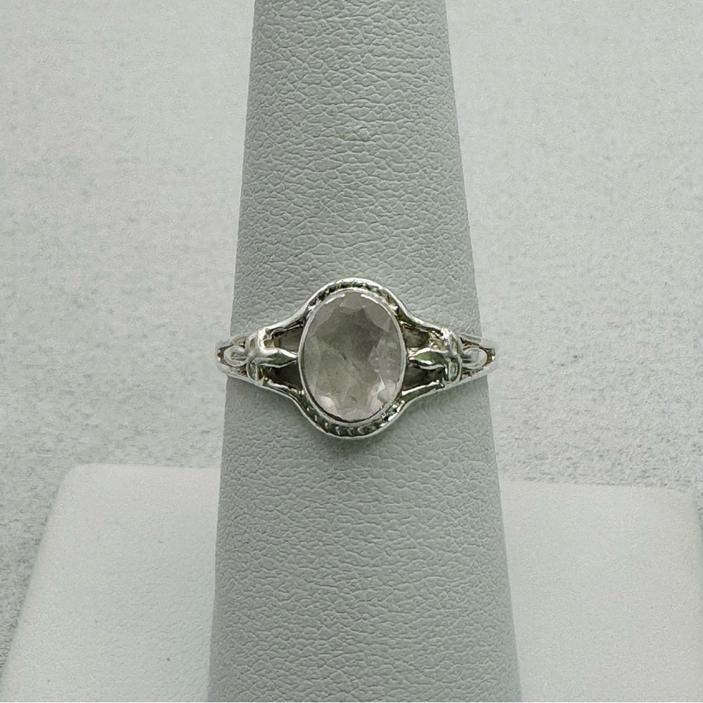 Rose Quartz S925 Ring