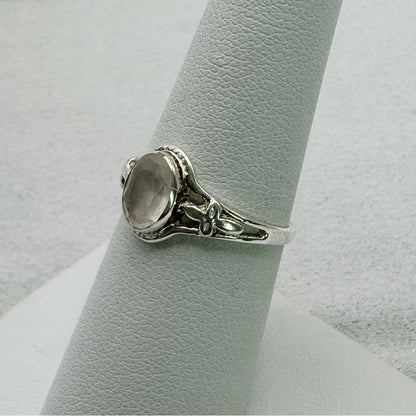 Rose Quartz S925 Ring