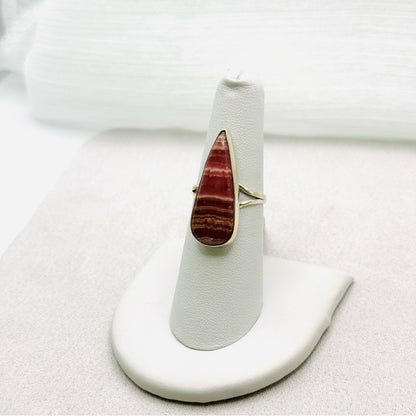 Rhodochrosite S925 Ring