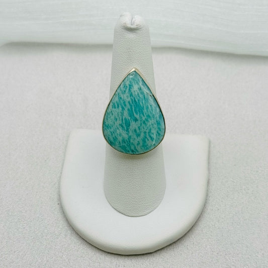 Amazonite S925 Ring