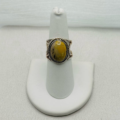 Bumblebee Jasper S925 Ring
