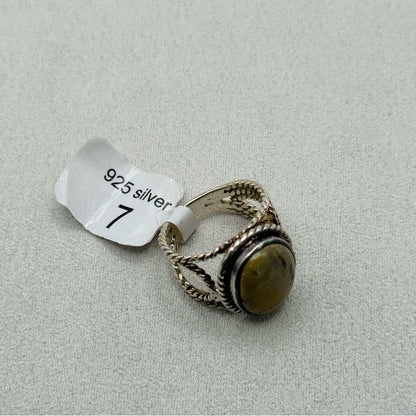 Bumblebee Jasper S925 Ring