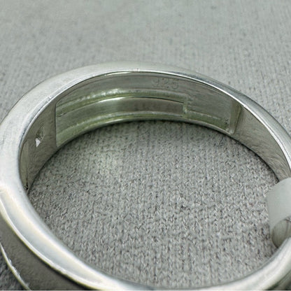 S925 Sterling Silver Moissanite Diamond Ring