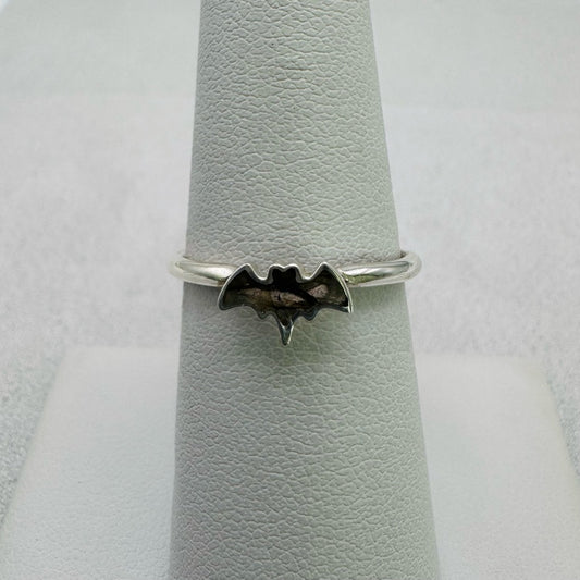 Sterling Silver Labradorite Bat Ring 🦇