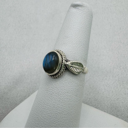 Labradorite S925 Oval Ring
