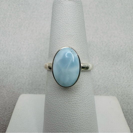 Larimar S925 Oval Ring