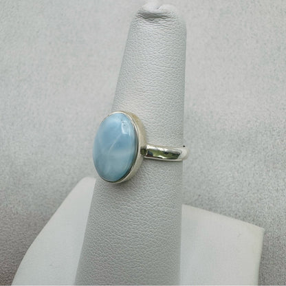 Larimar S925 Oval Ring