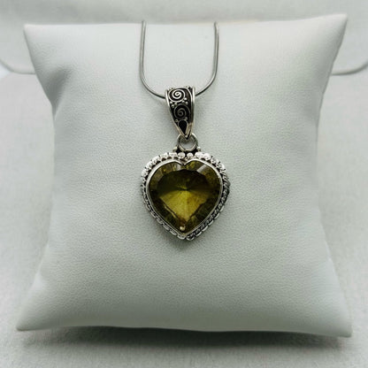 Lemon Quartz 🍋 S925 Pendant