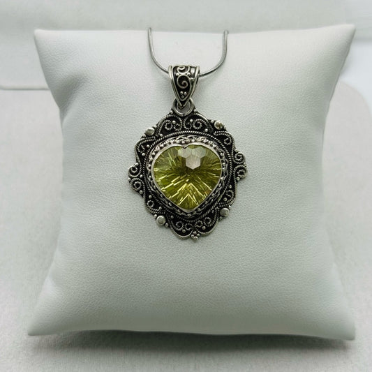 Lemon Quartz 🍋 S925 Pendant