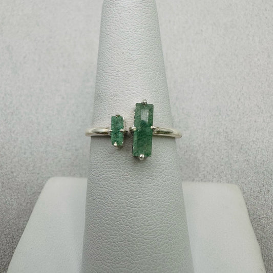 Green Aventurine S925 Ring