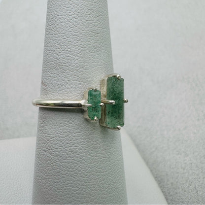 Green Aventurine S925 Ring