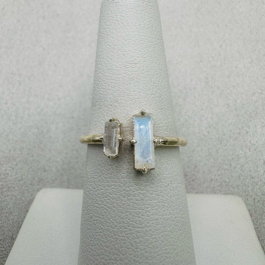 Rainbow Moonstone S925 Ring