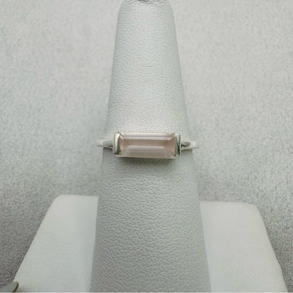 Rose Quartz S925 Ring