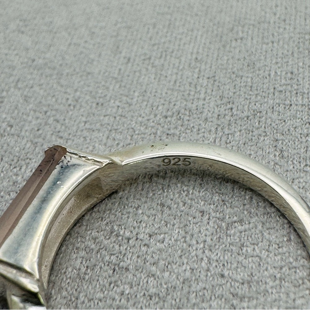 Rose Quartz S925 Ring