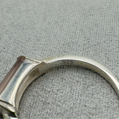 Rose Quartz S925 Ring