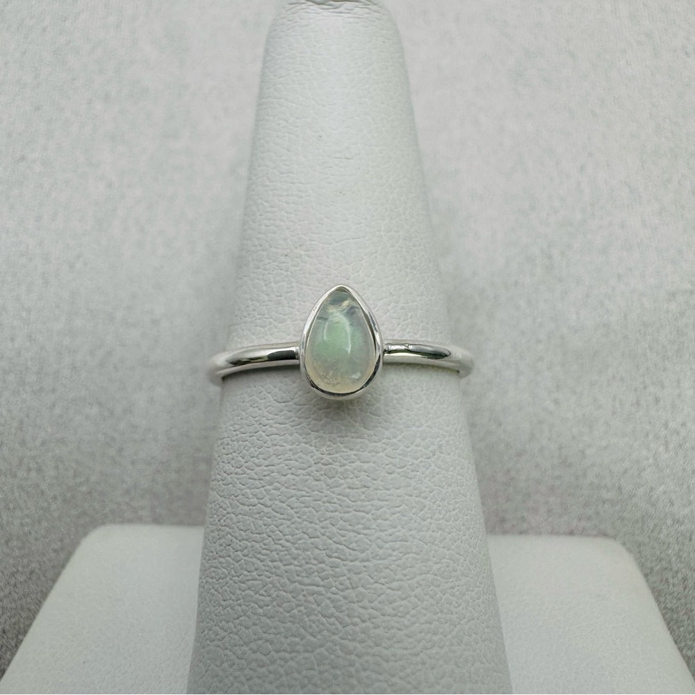 Teardrop Ethiopian Opal Ring