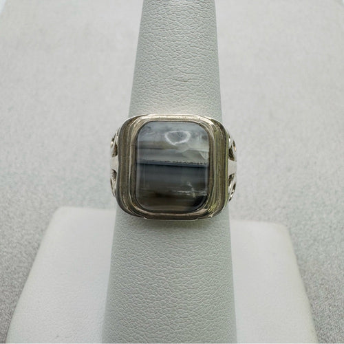 Banded Agate Ring
