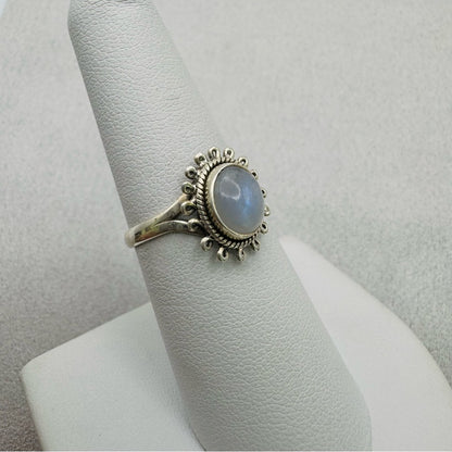 Rainbow Moonstone S925 Ring
