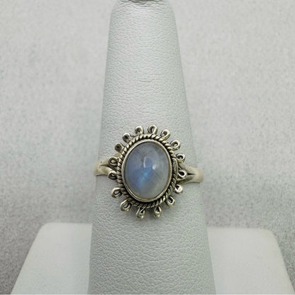 Rainbow Moonstone S925 Ring