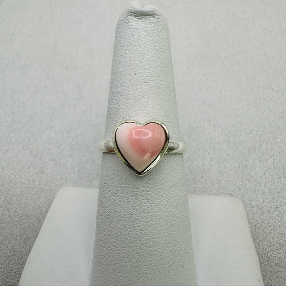 Pink Spiny Oyster S925 Ring