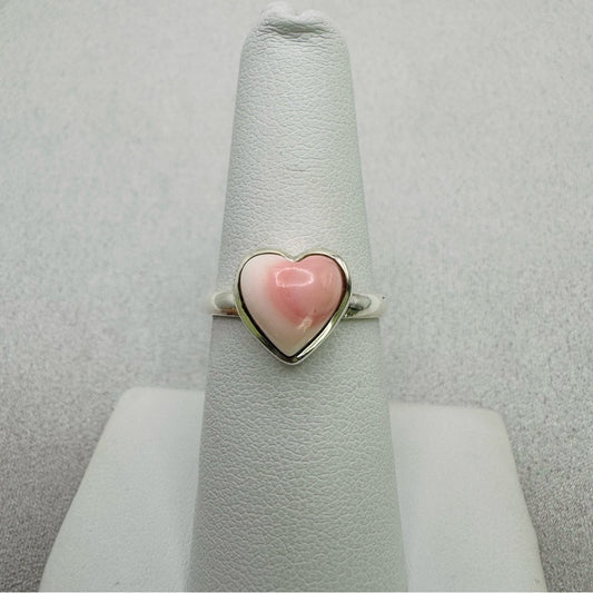 Pink Spiny Oyster S925 Ring