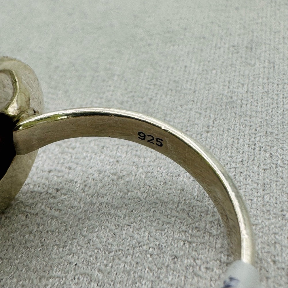 Rhodonite Sterling Silver Ring