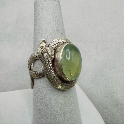 Serpentine Snake S925 Adjustable Ring