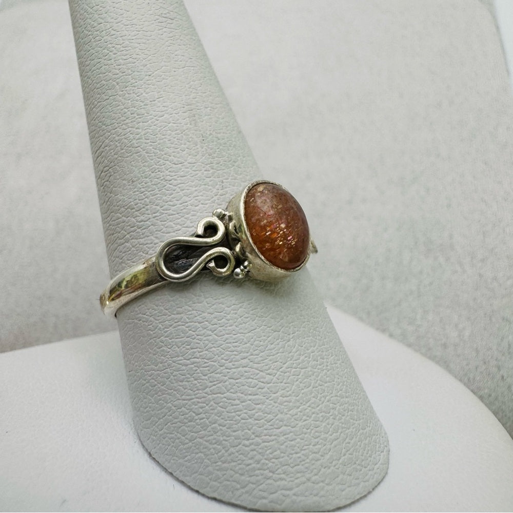 S925 Sunstone Ring