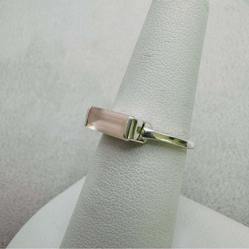 Rose Quartz S925 Ring
