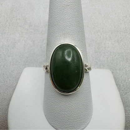Nephrite Jade S925 Ring