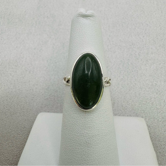 Nephrite Jade S925 Ring