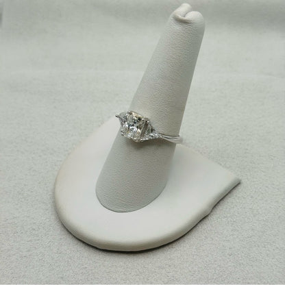 3 CT Moissanite Diamond Radiant Cut Ring