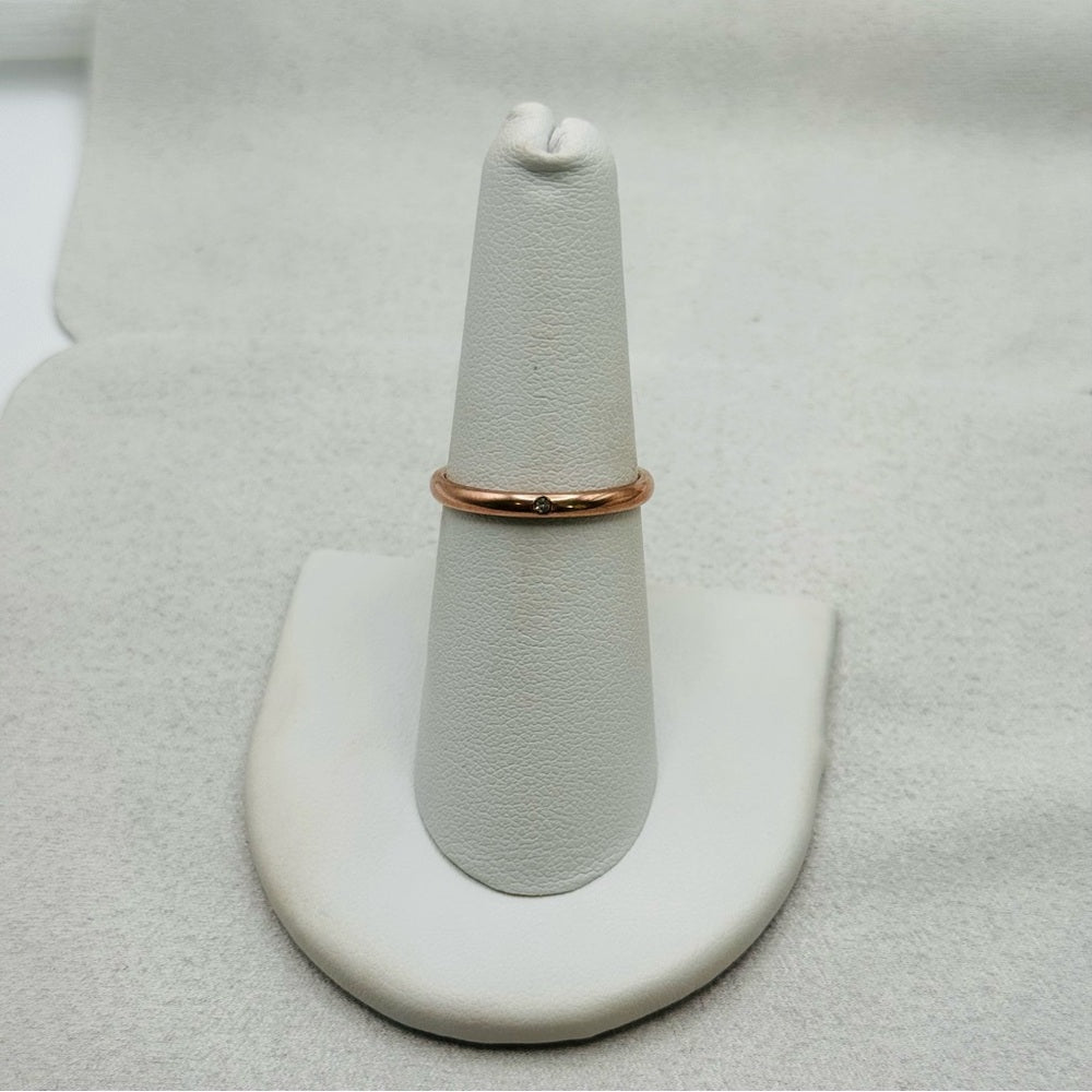 Rose Gold Micro Ring