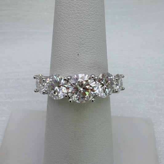 3.6 CT Moissanite Diamond Ring