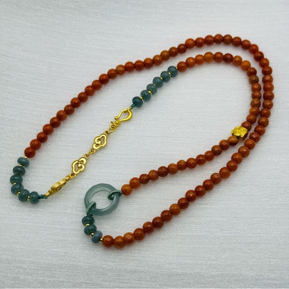 Jade Wrap Bracelet / Necklace