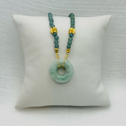 Beaded Jade Necklace