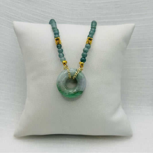 Beaded Jade Necklace