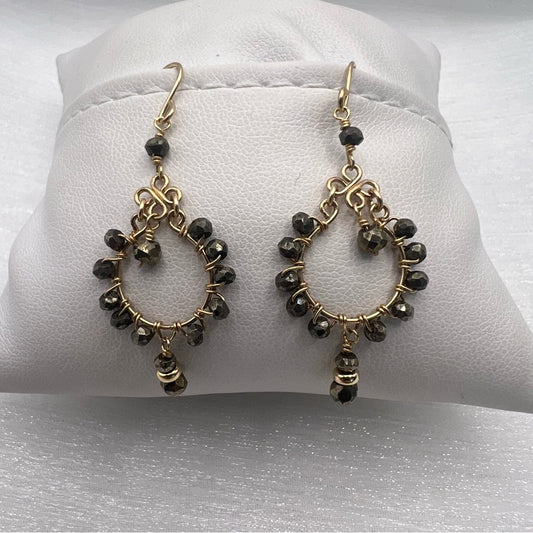 Natural Gemstone Handmade Earrings