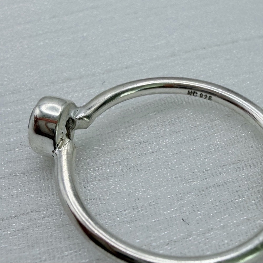 Labradorite Teardrop Ring