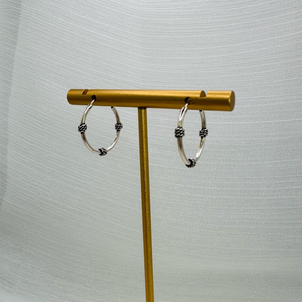 Sterling Silver Hoops