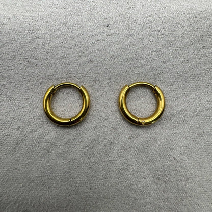#103 Hoop Earrings - Gold